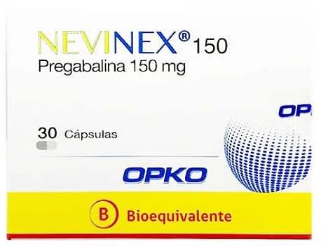NEVINEX 150 MILIGRAMOS X 30 CAPSULAS BIOEQUIVALENTE1