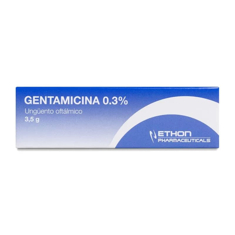 GENTAMICINA UNGUENTO OFTALMICO 0,3% X 3,5 GRAMOS1