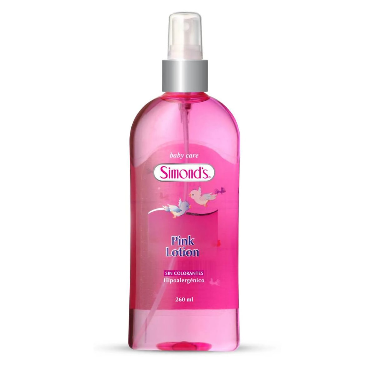 COLONIA SIMONDS PINK HIPOALERGENICA X 260 MILILITROS1
