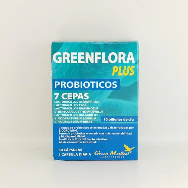 GREENFLORA PLUS X 30 CAPSULAS1