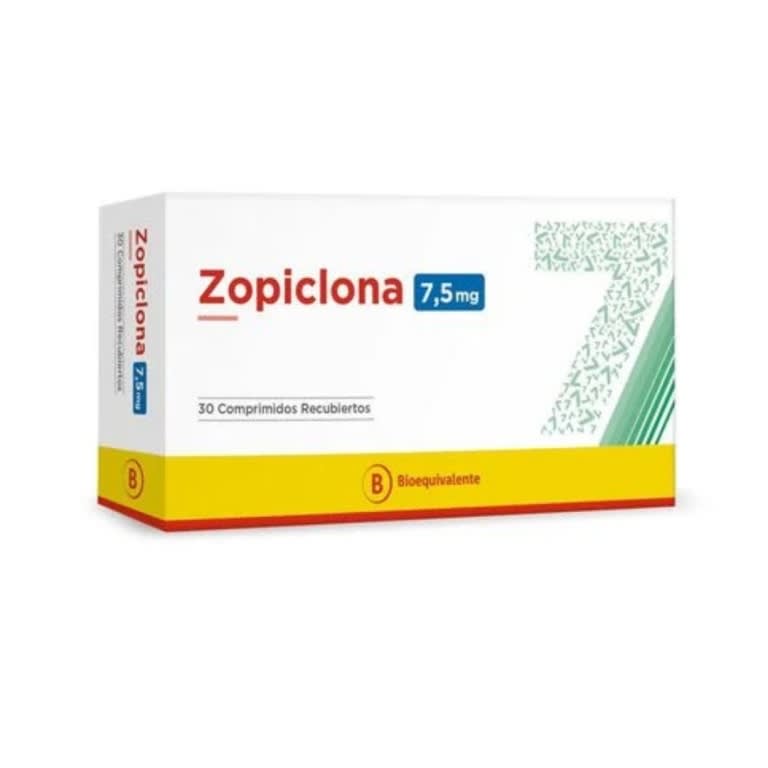ZOPICLONA 7,5 MILIGRAMOS X 30 COMPRIMIDOS BIOEQUIVALENTE SEVEN PHARMA1