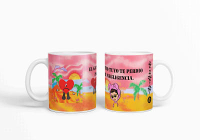 Taza Bad Bunny D31