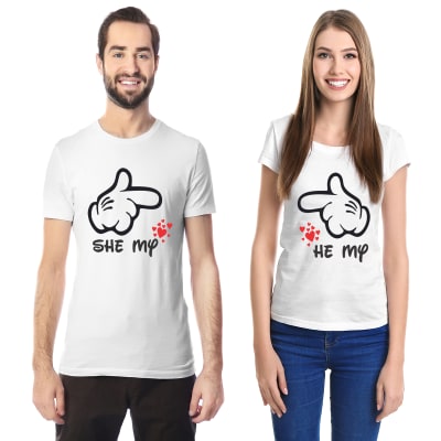 2 Poleras San Valentín D61