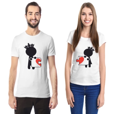 2 Poleras San Valentín D91
