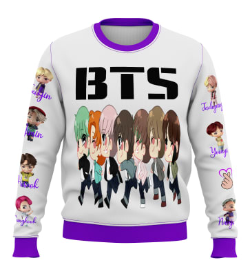 Polerón Personalizado BTS D71