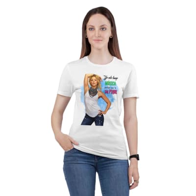 Polera Shakira - Yo solo hago Música D41