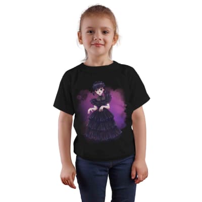 Polera Merlina Addams D61