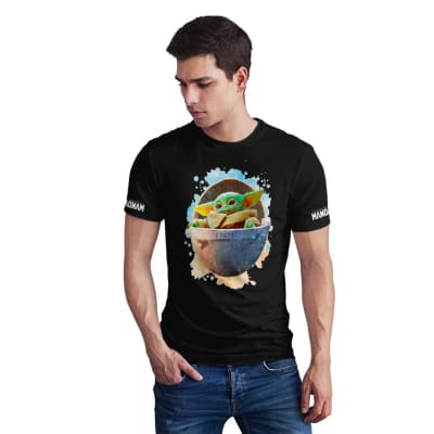 Polera Grogu Baby Yoda N41