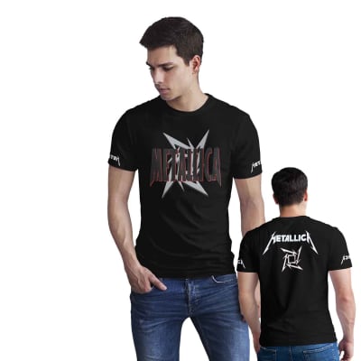 Polera Metalera Metallica D131