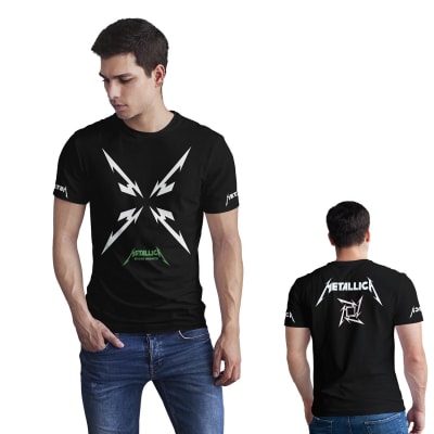 Polera Metalera Metallica D71