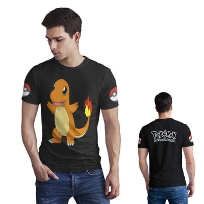 Polera Pokémon gotta catch em all D171