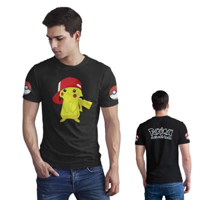 Polera Pokémon gotta catch em all D211