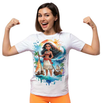 Polera Princesa Moana BD41