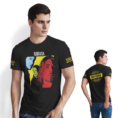 Polera Rockera Nirvana D121