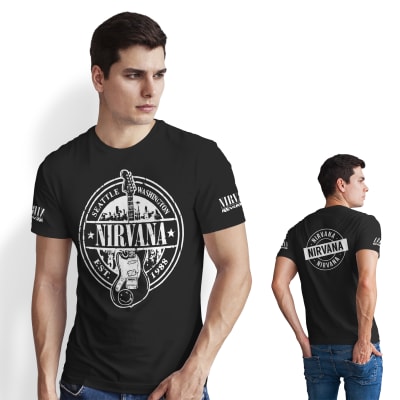 Polera Rockera Nirvana D141