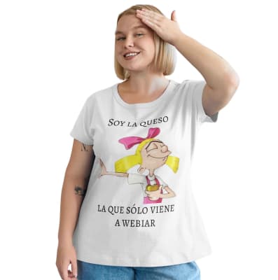 Polera Soy la queso BD11