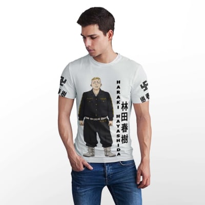 Polera Tokyo Revengers - Haraki Hayashida D51