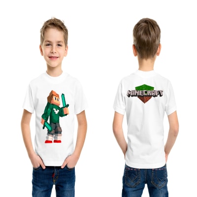 Polera Minecraft BD81
