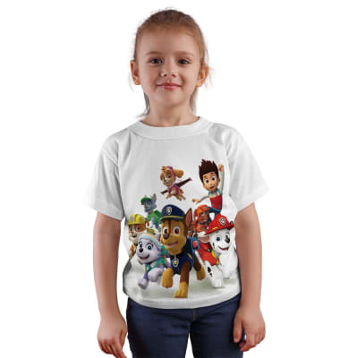 Polera Infantil Patrulla Canina - Paw Patrol D81