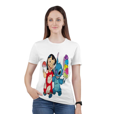 Polera Lilo & Stitch D51