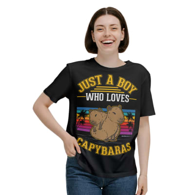 Polera Capibara Kawaii D121