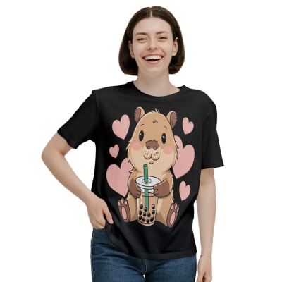 Polera Capibara Kawaii D211