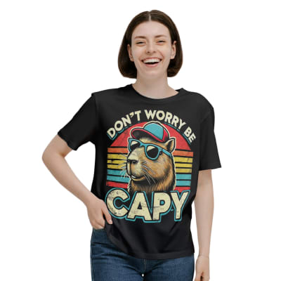 Polera Capibara Kawaii D81