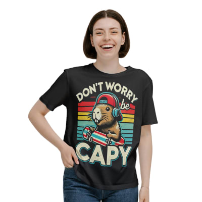 Polera Capibara Kawaii D91