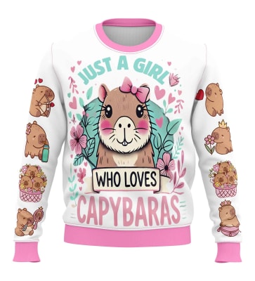 Polerón de Capibara Kawaii D31