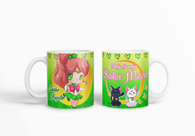 Taza Sailor Moon-Sailor Jupiter D31