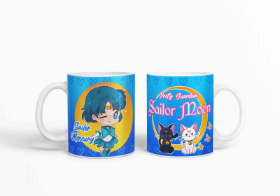 Taza Sailor Moon-Sailor Mercury D51