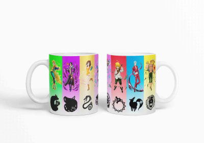 Taza los 7 Pecados Capitales D31
