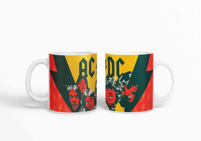 Taza Roquera AC/DC D21