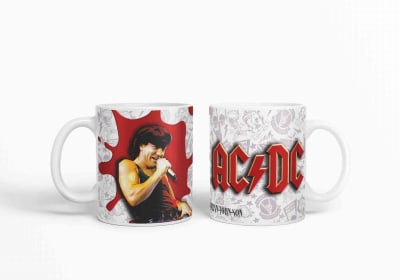 Taza Roquera AC/DC D31