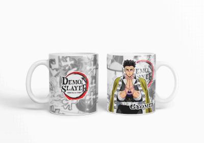 Taza Demon Slayer-Gyomei D31