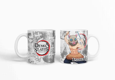 Taza Demon Slayer-Inosuke D41