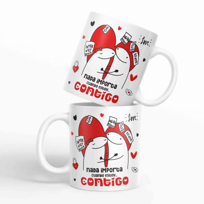 Taza Flork Nada importa cuando estoy contigo - San Valentin D101