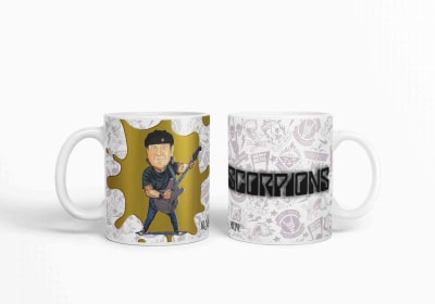 Taza Scorpions Klaus Maine D71
