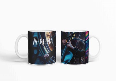 Taza Merlina Addams D4 (320ml)1
