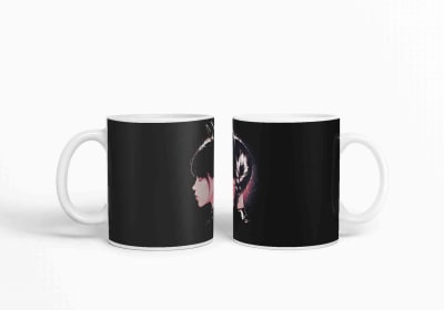Taza Merlina Addams D6 (320ml)1