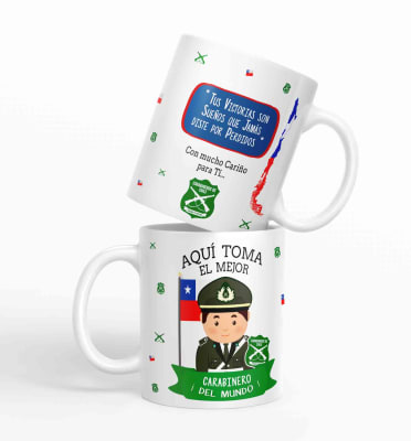 Taza aquí toma el mejor Carabinero del mundo D31