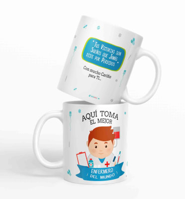 Taza aquí toma el mejor Enfermero del mundo D291