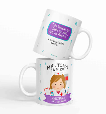 Taza aquí toma la mejor Enfermera del mundo D301