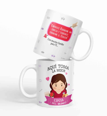 Taza aquí toma la mejor Esposa del mundo D411