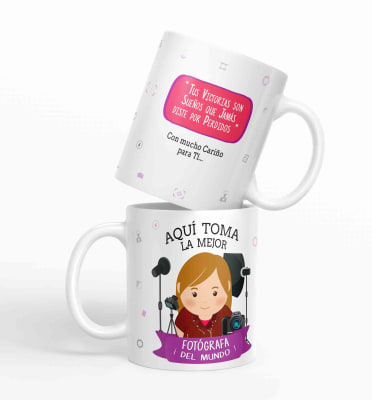 Taza aquí toma la mejor Fotógrafa del mundo D511