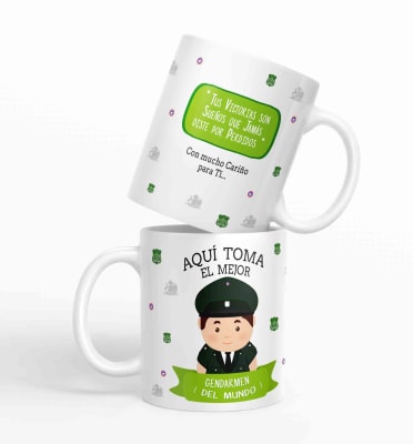 Taza aquí toma el mejor Gendarmen del mundo D251