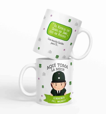 Taza aquí toma la mejor Gendarmen del mundo D261