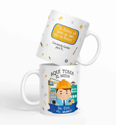 Taza aquí toma el mejor Ing. Civil del mundo D651