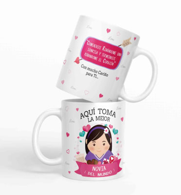 Taza aquí toma la mejor Novia del mundo D241