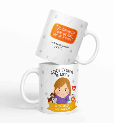 Taza aquí toma la mejor Veterinaria del mundo D451
